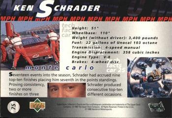 1997 Collector's Choice #75 Ken Schrader's Car Back