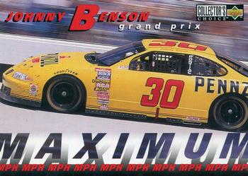 1997 Collector's Choice #80 Johnny Benson's Car Front