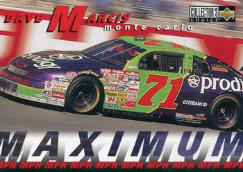 1997 Collector's Choice #81 Dave Marcis's Car Front