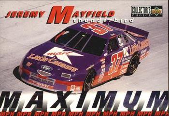 1997 Collector's Choice #82 Jeremy Mayfield's Car Front