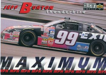 1997 Collector's Choice #84 Jeff Burton's Car Front
