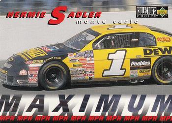 1997 Collector's Choice #97 Hermie Sadler's Car Front