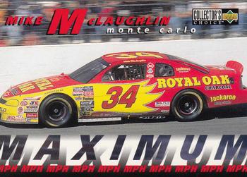 1997 Collector's Choice #98 Mike McLaughlin's Car Front
