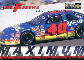 1997 Collector's Choice #99 Tim Fedewa's Car Front