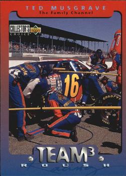 1997 Collector's Choice #141 Ted Musgrave's Car Front