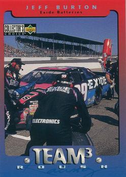 1997 Collector's Choice #144 Jeff Burton's Car Front