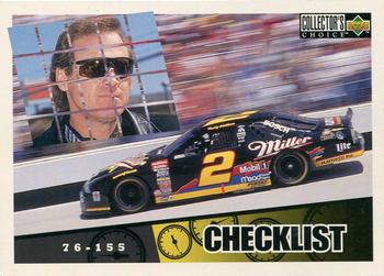 1997 Collector's Choice #155 Rusty Wallace Front