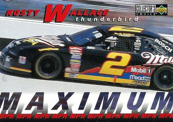 1997 Collector's Choice #52 Rusty Wallace's Car Front