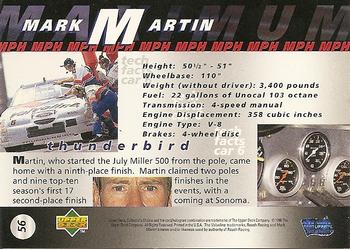 1997 Collector's Choice #56 Mark Martin's Car Back