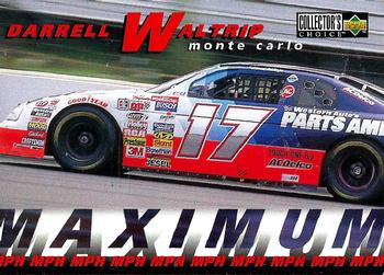 1997 Collector's Choice #67 Darrell Waltrip's Car Front