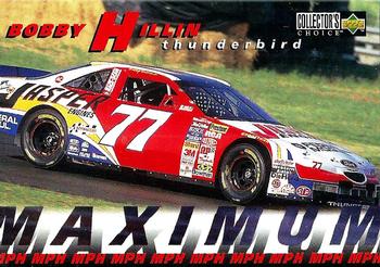 1997 Collector's Choice #77 Bobby Hillin Jr.'s Car Front