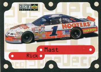 1997 Collector's Choice - Speedecals #S1 Rick Mast's Car Front