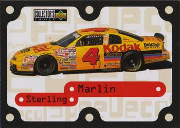 1997 Collector's Choice - Speedecals #S7 Sterling Marlin's Car Front