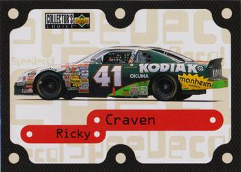 1997 Collector's Choice - Speedecals #S15 Ricky Craven's Car Front