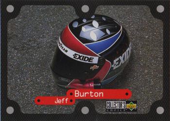 1997 Collector's Choice - Speedecals #S28 Jeff Burton's Helmet Front