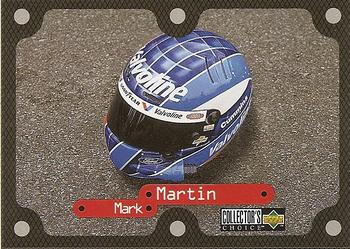 1997 Collector's Choice - Speedecals #S12 Mark Martin's Helmet Front