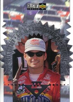 1997 Collector's Choice - Triple Force #2-G Jeff Gordon Front