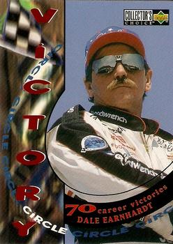 1997 Collector's Choice - Victory Circle #VC2 Dale Earnhardt Front