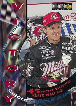 1997 Collector's Choice - Victory Circle #VC3 Rusty Wallace Front