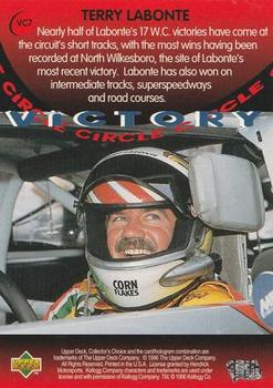 1997 Collector's Choice - Victory Circle #VC7 Terry Labonte Back