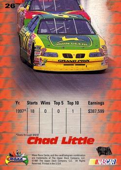 1997 Maxx #26 Chad Little Back