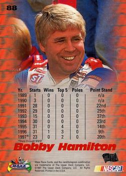 1997 Maxx #88 Bobby Hamilton's Car Back