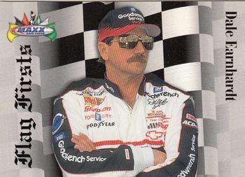 1997 Maxx - Flag Firsts #FF14 Dale Earnhardt Front