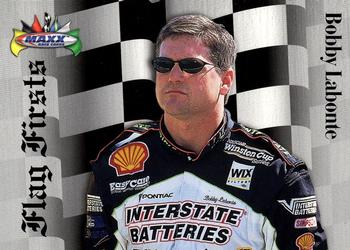 1997 Maxx - Flag Firsts #FF18 Bobby Labonte Front