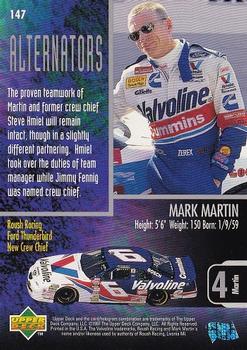 1997 Upper Deck Road to the Cup #147 Mark Martin Back