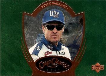 1997 Upper Deck Road to the Cup - Cup Quest #CQ5 Rusty Wallace Front