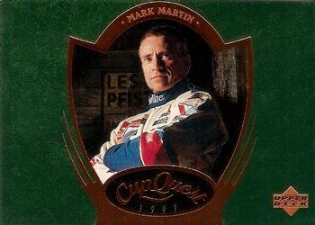 1997 Upper Deck Road to the Cup - Cup Quest #CQ7 Mark Martin Front