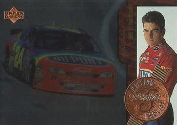 1997 Upper Deck Road to the Cup - Million Dollar Memoirs #MM6 Jeff Gordon Front