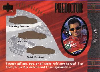 1997 Upper Deck Road to the Cup - Predictor Plus #+2 Jeff Gordon Front