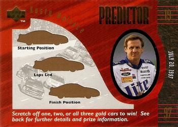 1997 Upper Deck Road to the Cup - Predictor Plus #+7 Rusty Wallace Front
