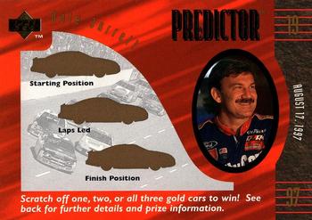 1997 Upper Deck Road to the Cup - Predictor Plus #+13 Dale Jarrett Front
