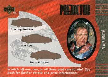 1997 Upper Deck Road to the Cup - Predictor Plus #+20 Darrell Waltrip Front