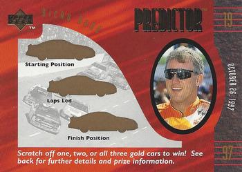 1997 Upper Deck Road to the Cup - Predictor Plus #+23 Ricky Rudd Front