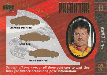 1997 Upper Deck Road to the Cup - Predictor Plus #+27 Terry Labonte Front