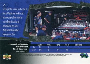 1997 SP #59 Darrell Waltrip's Car Back