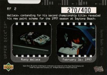 1997 SP - Race Film #RF 2 Rusty Wallace Back