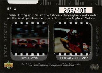 1997 SP - Race Film #RF 8 Ernie Irvan Back