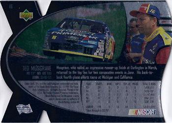 1997 SPx #16 Ted Musgrave Back