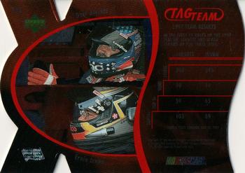 1997 SPx - Tag Team #TT2 Dale Jarrett / Ernie Irvan Back