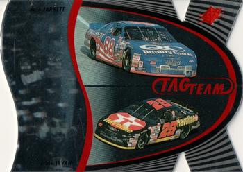 1997 SPx - Tag Team #TT2 Dale Jarrett / Ernie Irvan Front