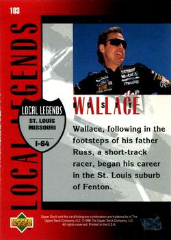 1997 Upper Deck Victory Circle #103 Rusty Wallace Back