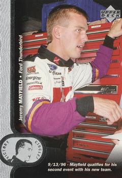 1997 Upper Deck Victory Circle #32 Jeremy Mayfield Front
