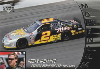1997 Upper Deck Victory Circle #52 Rusty Wallace Front