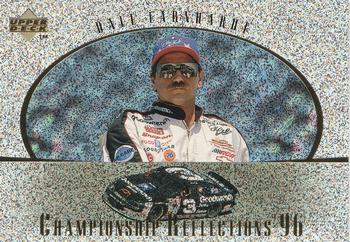 1997 Upper Deck Victory Circle - Championship Reflections '96 #CR4 Dale Earnhardt Front