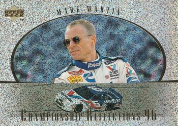 1997 Upper Deck Victory Circle - Championship Reflections '96 #CR5 Mark Martin Front