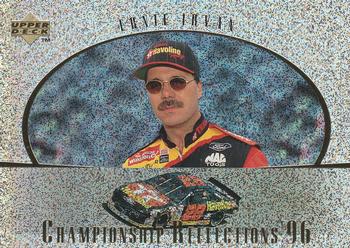 1997 Upper Deck Victory Circle - Championship Reflections '96 #CR10 Ernie Irvan Front